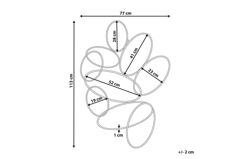 Väggspegel Decize - Inredning & dekor - Speglar - Väggspegel