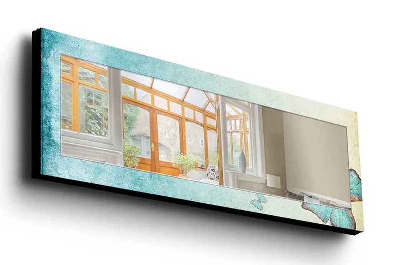 Dekorativ Spegel - Flerfärgad - Inredning & dekor - Speglar - Väggspegel