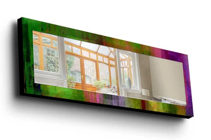 Dekorativ Spegel - Flerfärgad - Inredning & dekor - Speglar - Väggspegel