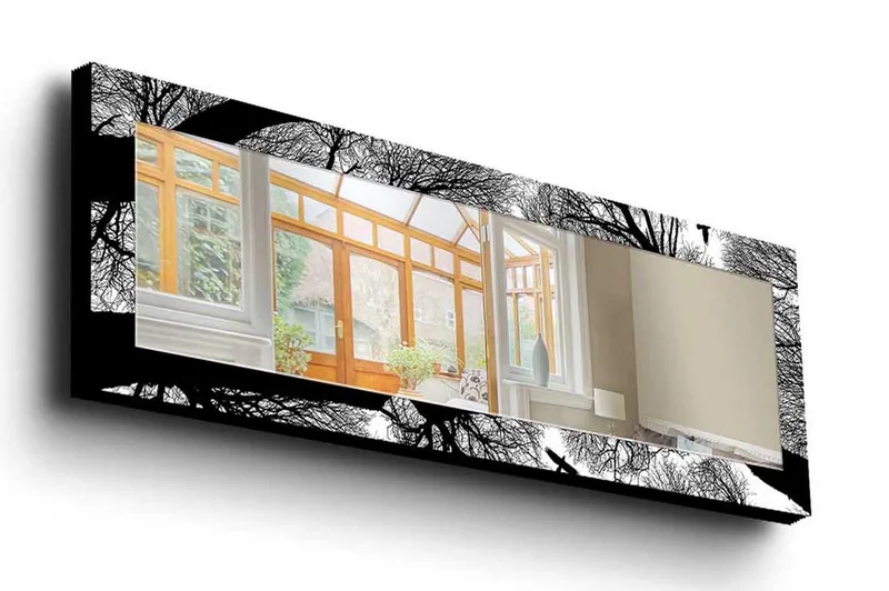 Dekorativ Spegel - Flerfärgad - Inredning & dekor - Speglar - Väggspegel