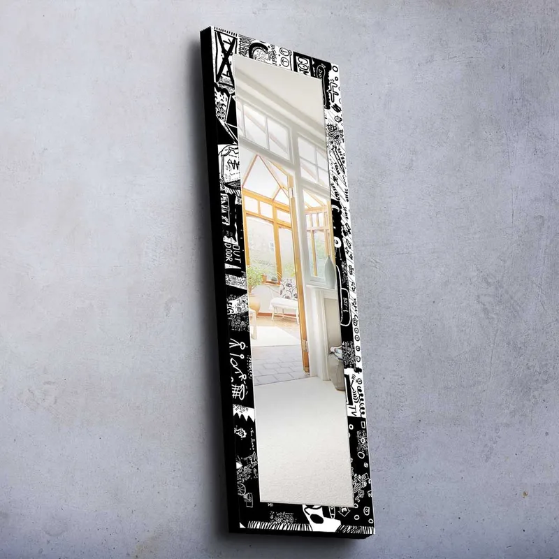 Dekorspegel 40x120 cm, Flerfärgad