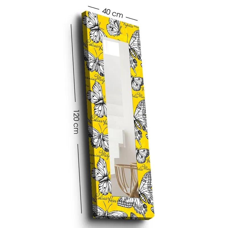 Dekorspegel 40x120 cm - Flerfärgad - Inredning & dekor - Speglar - Väggspegel