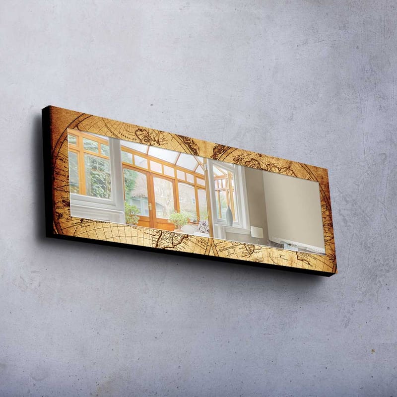 DEKORSPEGEL 40x120 cm Flerfärgad - Inredning & dekor - Speglar - Väggspegel