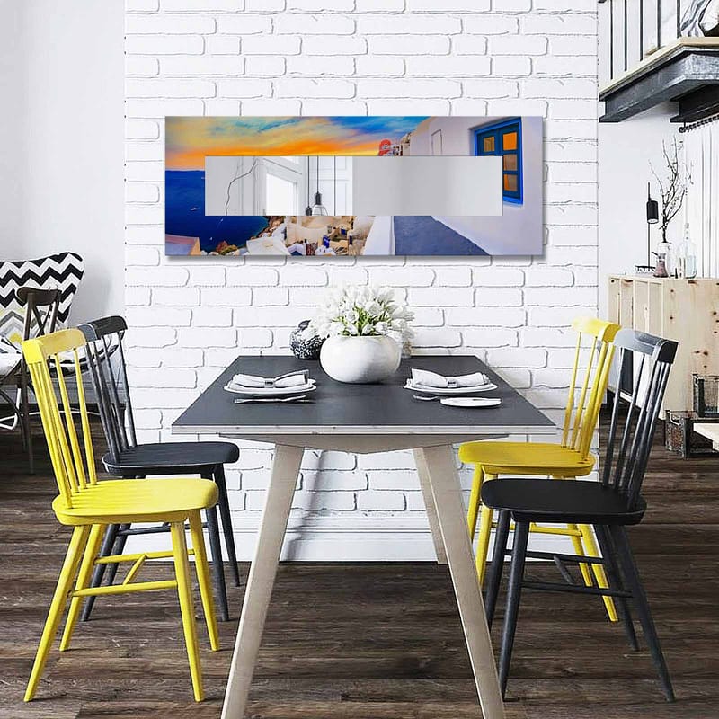 Dekorspegel 40x120 cm - Flerfärgad - Inredning & dekor - Speglar - Väggspegel