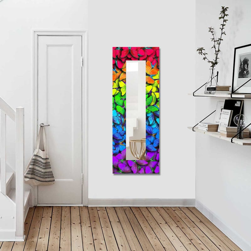Dekorspegel 40x120 cm - Flerfärgad - Inredning & dekor - Speglar - Väggspegel
