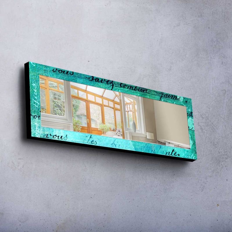 Dekorspegel 40x120 cm - Flerfärgad - Inredning & dekor - Speglar - Väggspegel