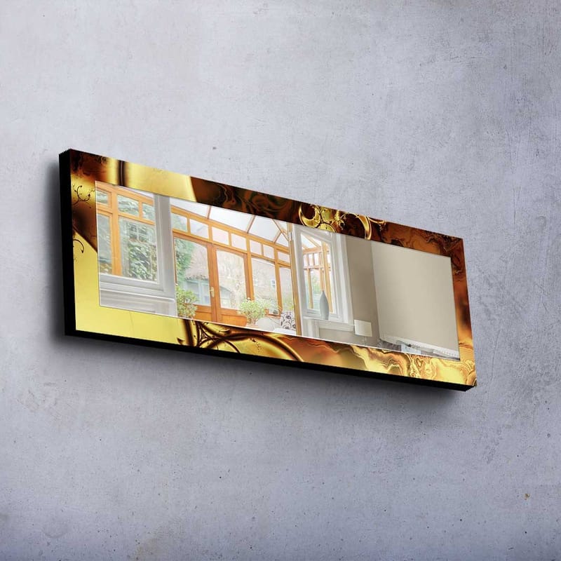 Dekorspegel 40x120 cm - Flerfärgad - Inredning & dekor - Speglar - Väggspegel