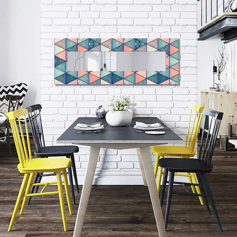 Dekorspegel 40x120 cm, Flerfärgad