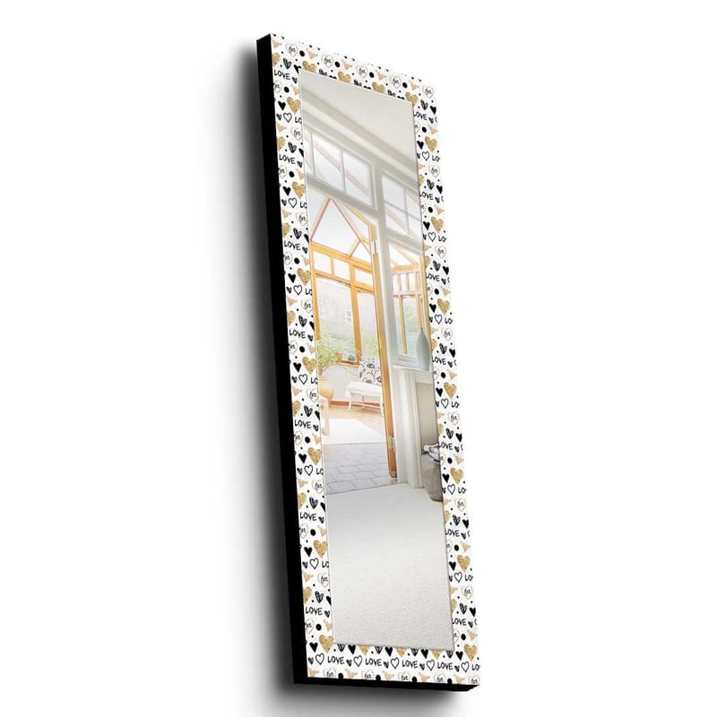 Dekorspegel 40x120 cm, Flerfärgad