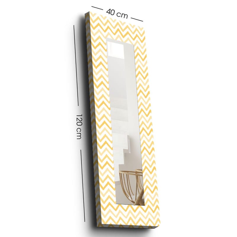 Dekorspegel 40x120 cm - Flerfärgad - Inredning & dekor - Speglar - Väggspegel