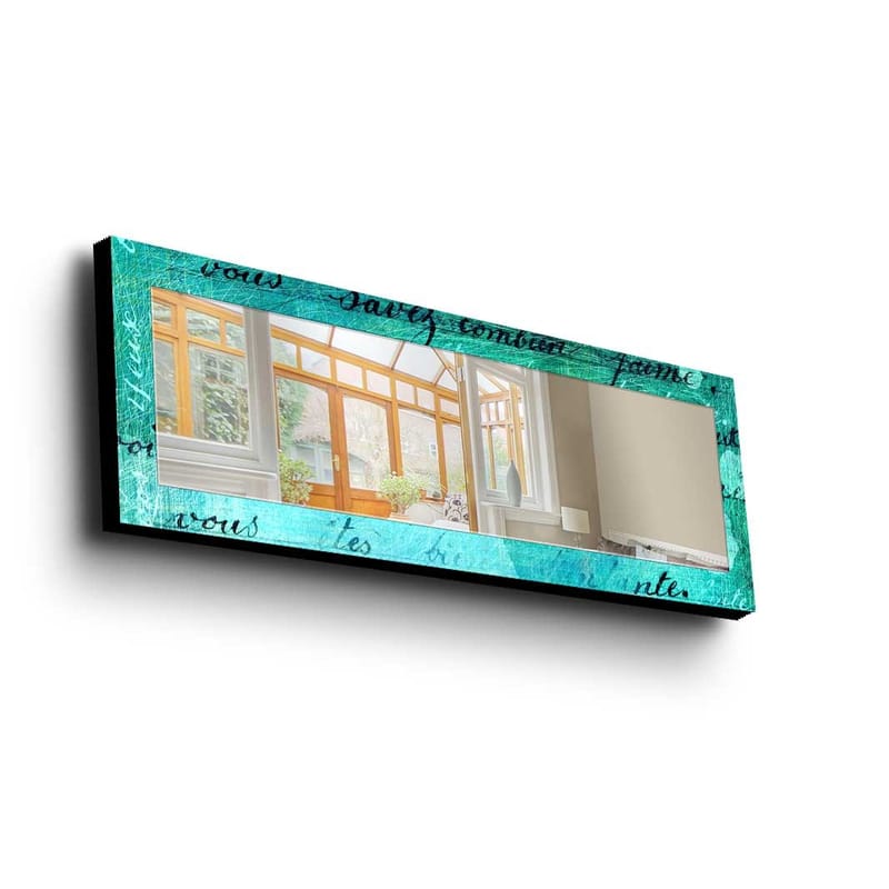 Dekorspegel 40x120 cm - Flerfärgad - Inredning & dekor - Speglar - Väggspegel