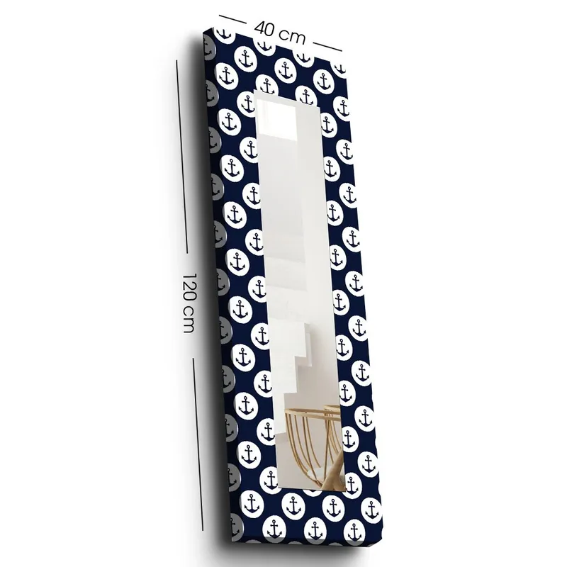 Dekorspegel 40x120 cm, Flerfärgad