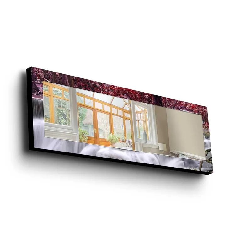 Dekorspegel 40x120 cm, Flerfärgad