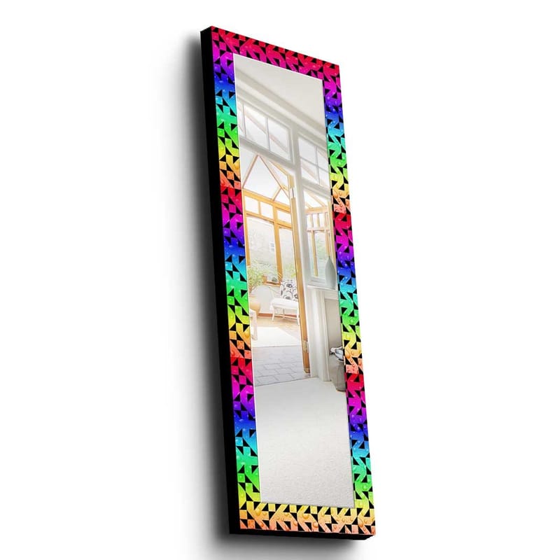 Dekorspegel 40x120 cm - Flerfärgad - Inredning & dekor - Speglar - Väggspegel