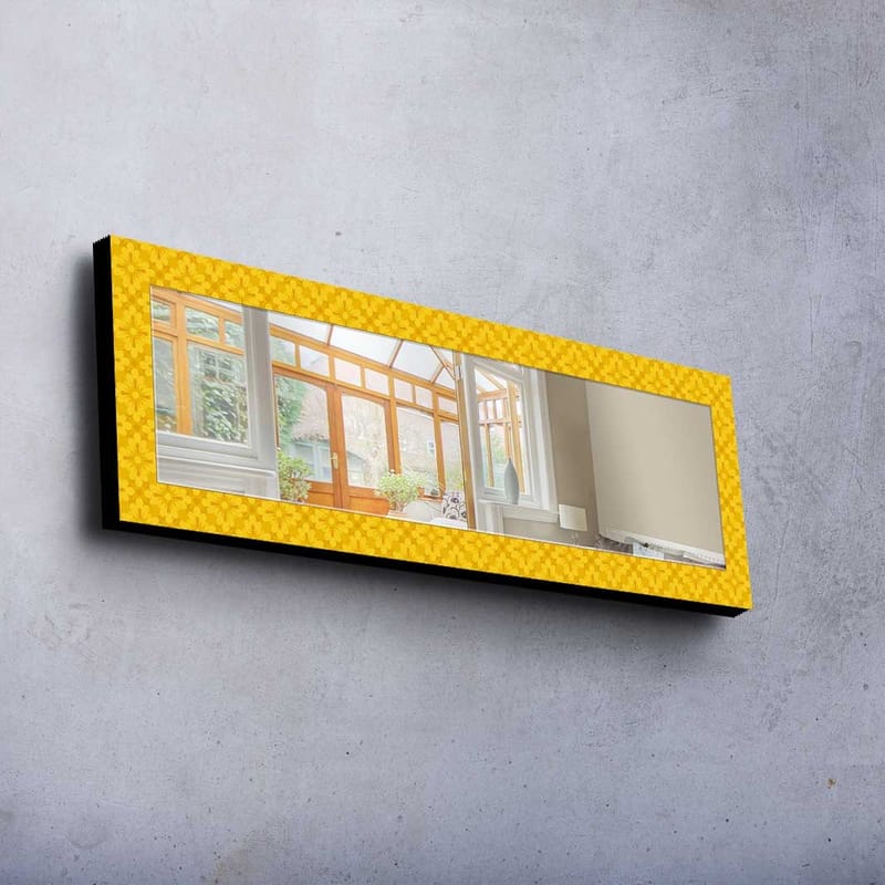 Dekorspegel 40x120 cm - Flerfärgad - Inredning & dekor - Speglar - Väggspegel