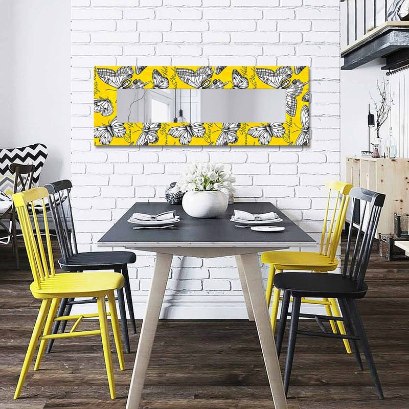 Dekorspegel 40x120 cm, Flerfärgad