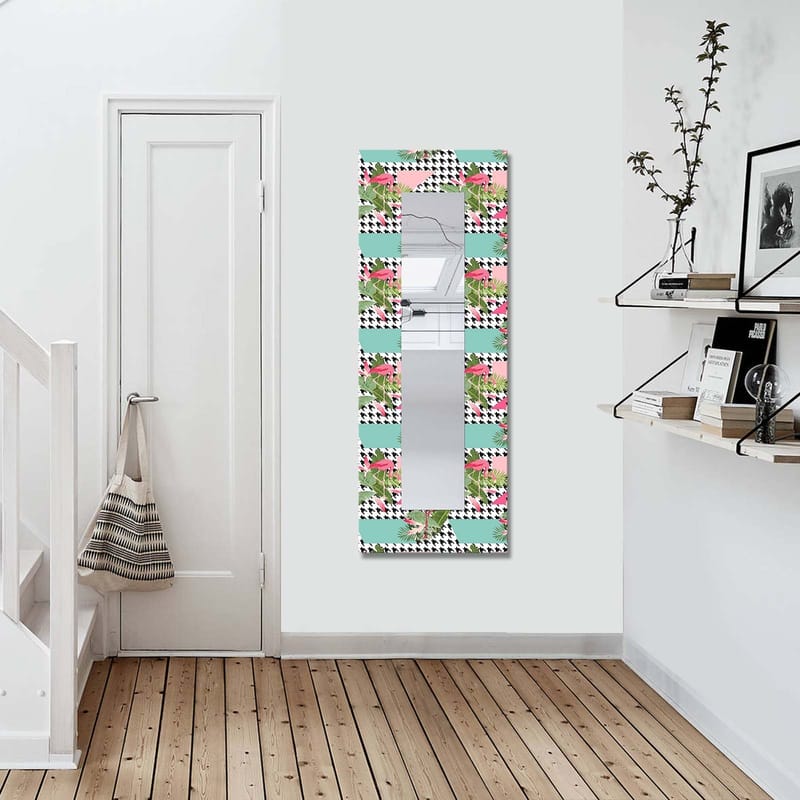 Dekorspegel 40x120 cm - Flerfärgad - Inredning & dekor - Speglar - Väggspegel