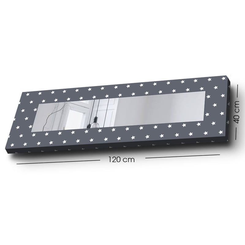 Dekorspegel 40x120 cm - Flerfärgad - Inredning & dekor - Speglar - Väggspegel