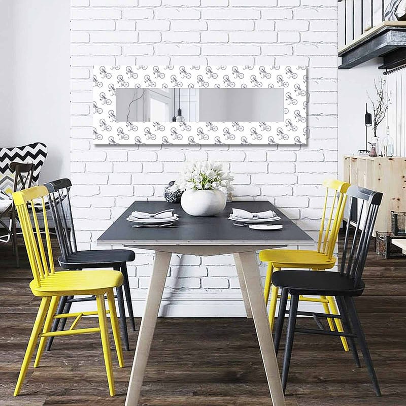 Dekorspegel 40x120 cm, Flerfärgad