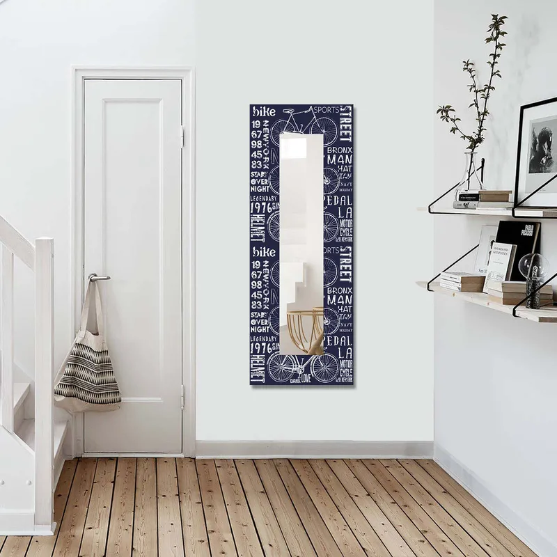 Dekorspegel 40x120 cm - Flerfärgad - Inredning & dekor - Speglar - Väggspegel