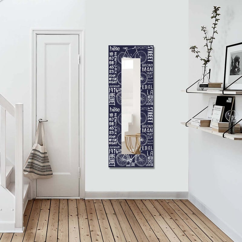 Dekorspegel 40x120 cm - Flerfärgad - Inredning & dekor - Speglar - Väggspegel