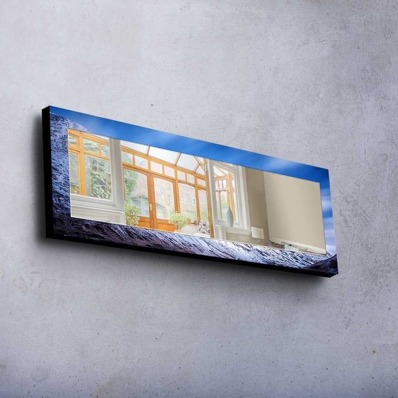 Dekorspegel 40x120 cm - Flerfärgad - Inredning & dekor - Speglar - Väggspegel