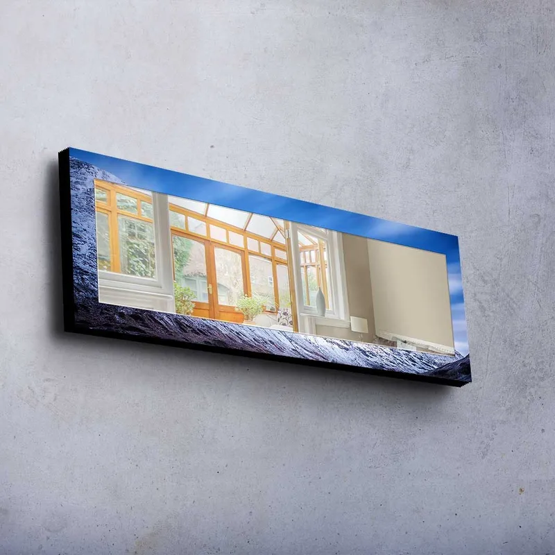 Dekorspegel 40x120 cm - Flerfärgad - Inredning & dekor - Speglar - Väggspegel