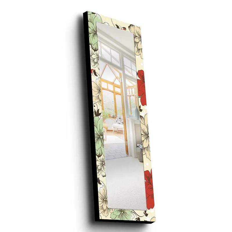 Dekorspegel 40x120 cm - Flerfärgad - Inredning & dekor - Speglar - Väggspegel