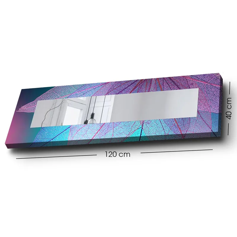 Dekorspegel 40x120 cm, Flerfärgad