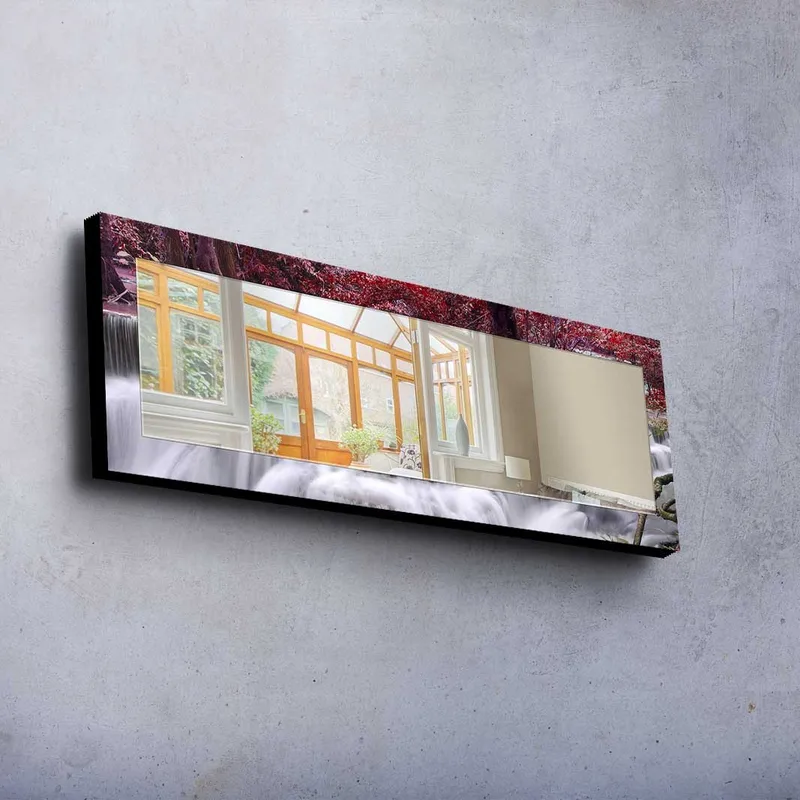 Dekorspegel 40x120 cm - Flerfärgad - Inredning & dekor - Speglar - Väggspegel