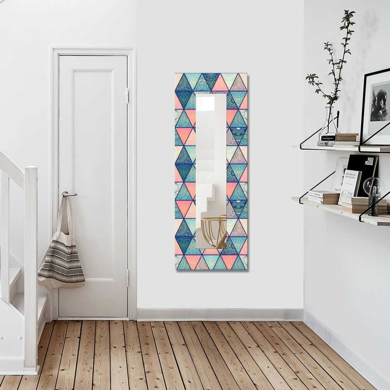 Dekorspegel 40x120 cm - Flerfärgad - Inredning & dekor - Speglar - Väggspegel