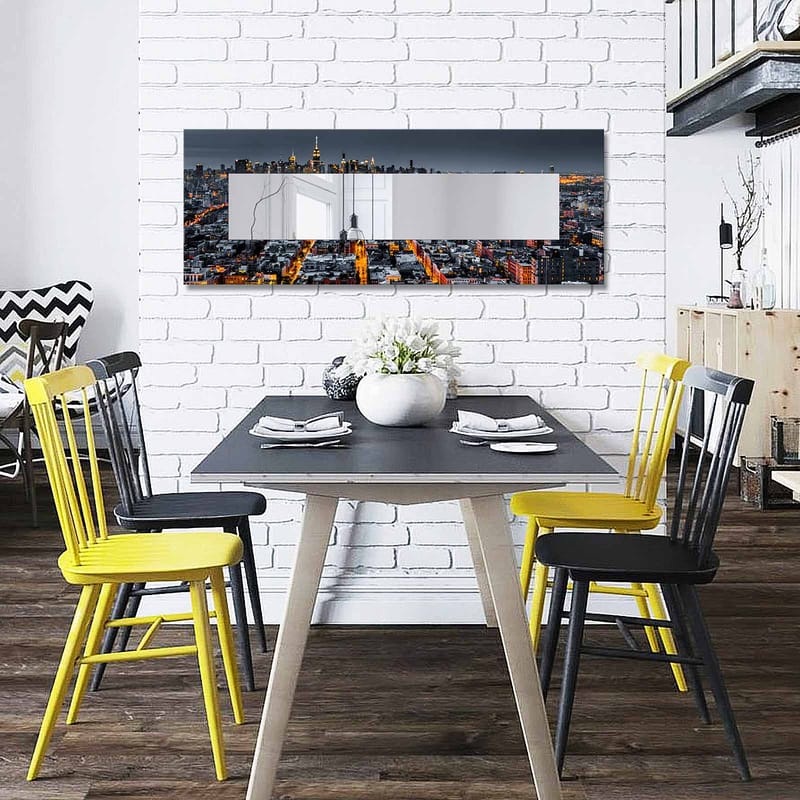 Dekorspegel 40x120 cm - Flerfärgad - Inredning & dekor - Speglar - Väggspegel