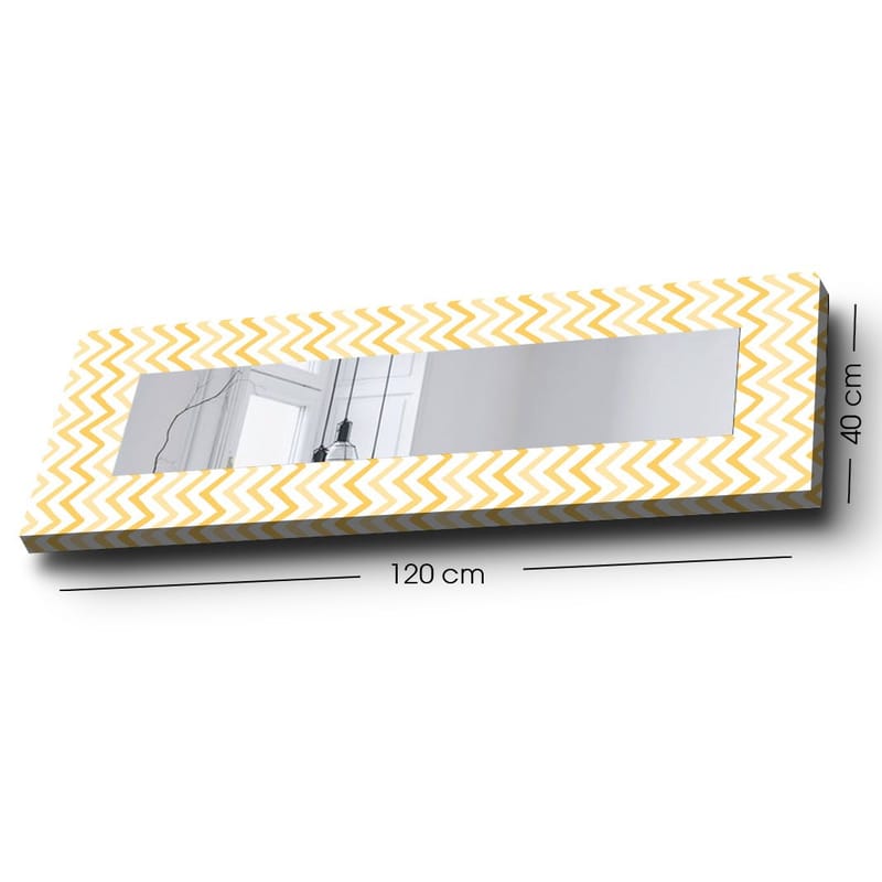 Dekorspegel 40x120 cm - Flerfärgad - Inredning & dekor - Speglar - Väggspegel