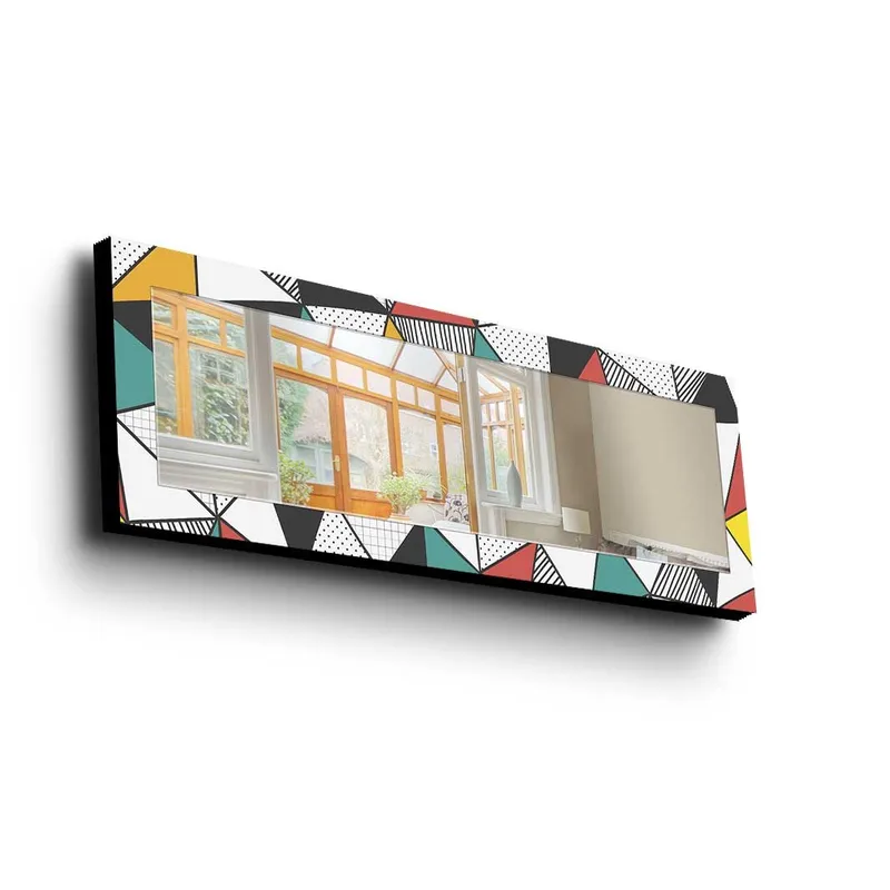 Dekorspegel 40x120 cm - Flerfärgad - Inredning & dekor - Speglar - Väggspegel