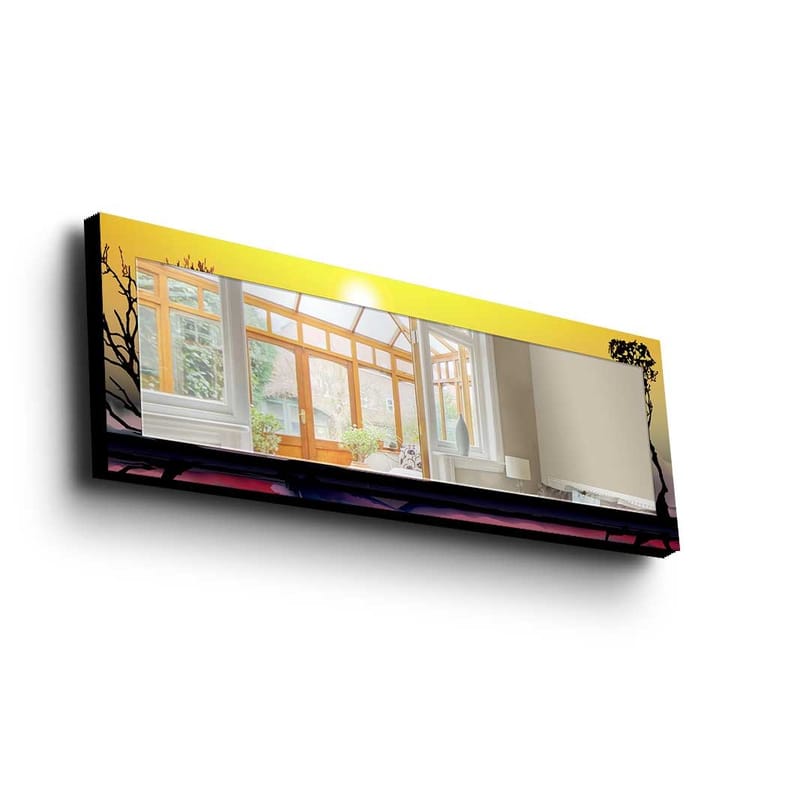 Dekorspegel 40x120 cm, Flerfärgad