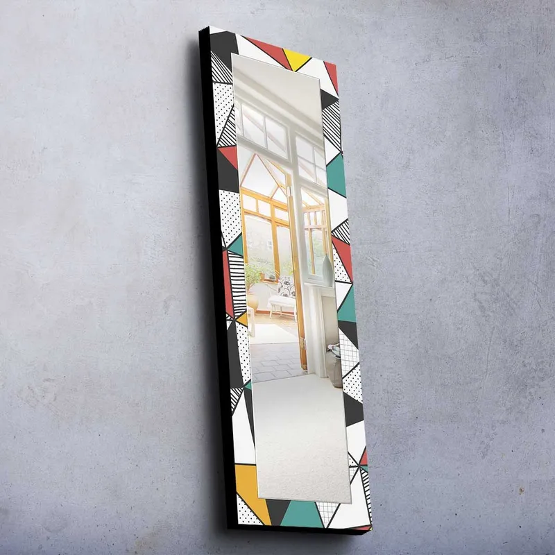 Dekorspegel 40x120 cm, Flerfärgad
