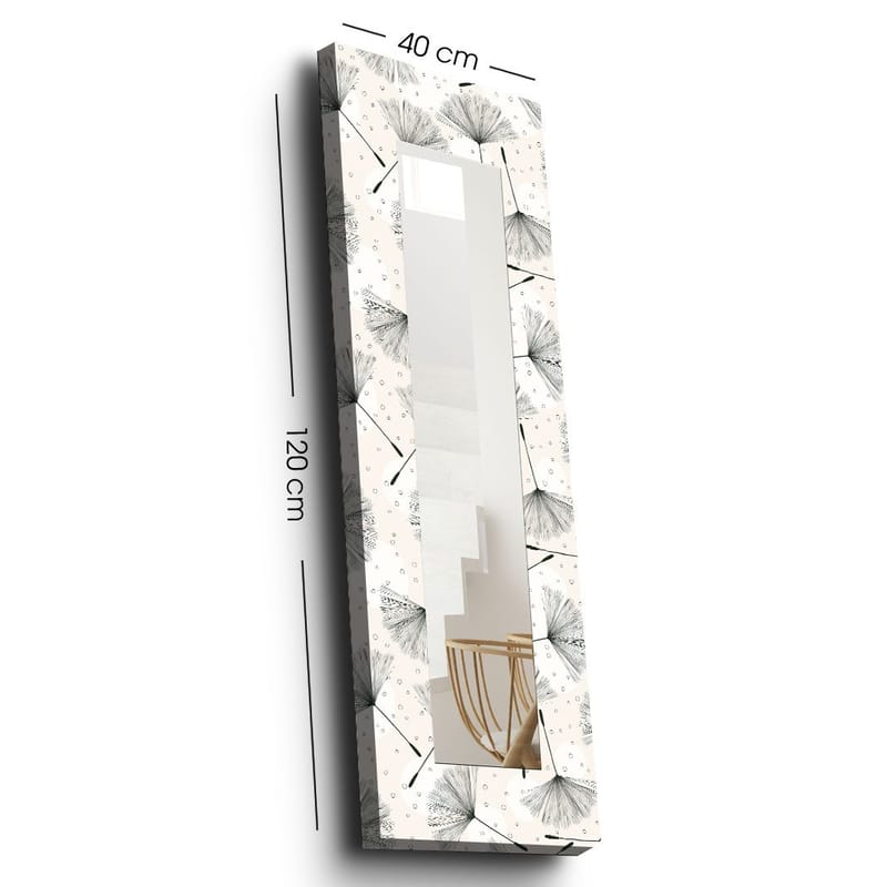 Dekorspegel 40x120 cm - Flerfärgad - Inredning & dekor - Speglar - Väggspegel