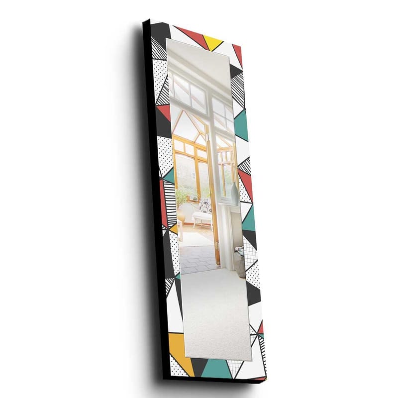 Dekorspegel 40x120 cm - Flerfärgad - Inredning & dekor - Speglar - Väggspegel