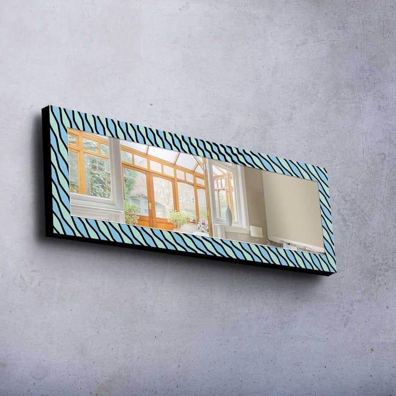 Dekorspegel 40x120 cm - Flerfärgad - Inredning & dekor - Speglar - Väggspegel