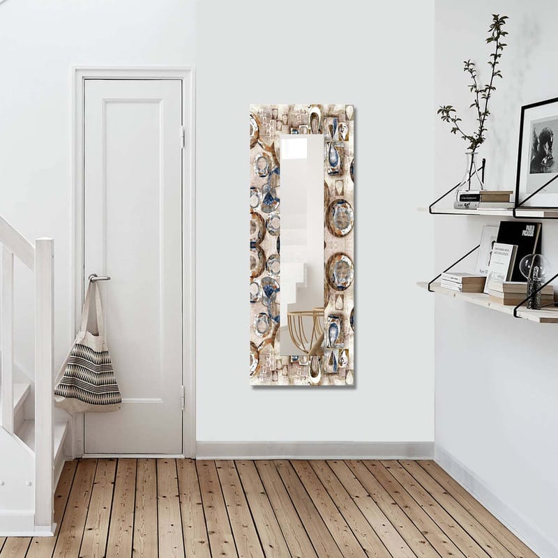 Dekorspegel 40x120 cm - Flerfärgad - Inredning & dekor - Speglar - Väggspegel