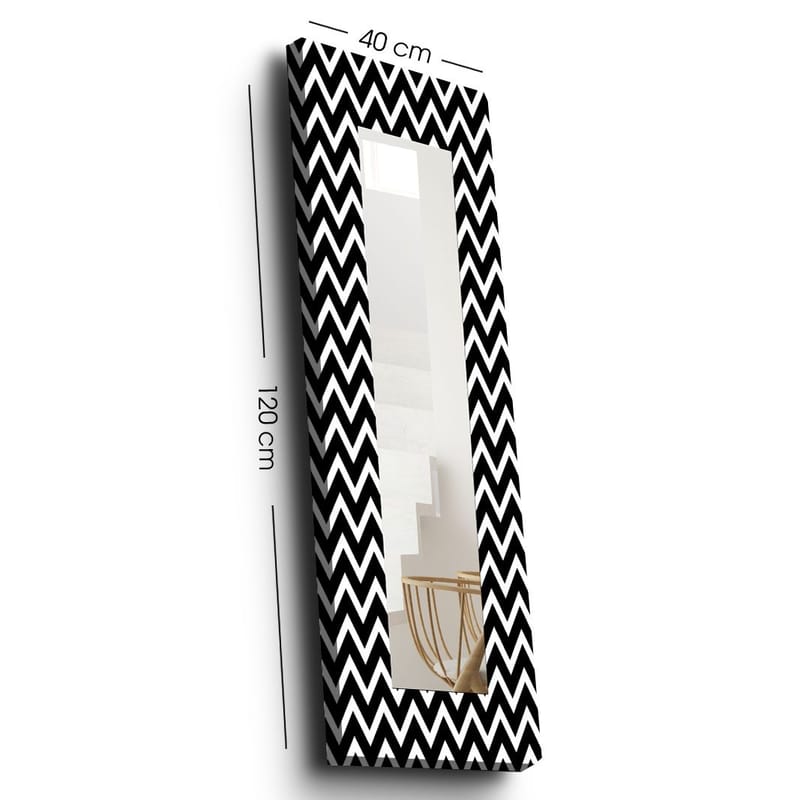 Dekorspegel 40x120 cm - Flerfärgad - Inredning & dekor - Speglar - Väggspegel