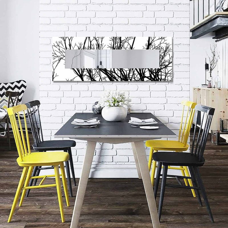 Dekorspegel 40x120 cm - Flerfärgad - Inredning & dekor - Speglar - Väggspegel