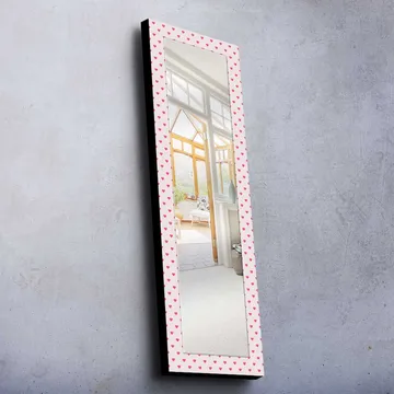 Dekorspegel 40x120 cm - Rosa - Inredning & dekor - Speglar - Väggspegel