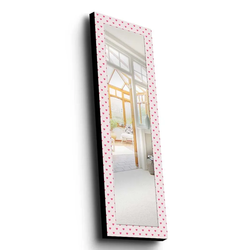 Dekorspegel 40x120 cm, Rosa