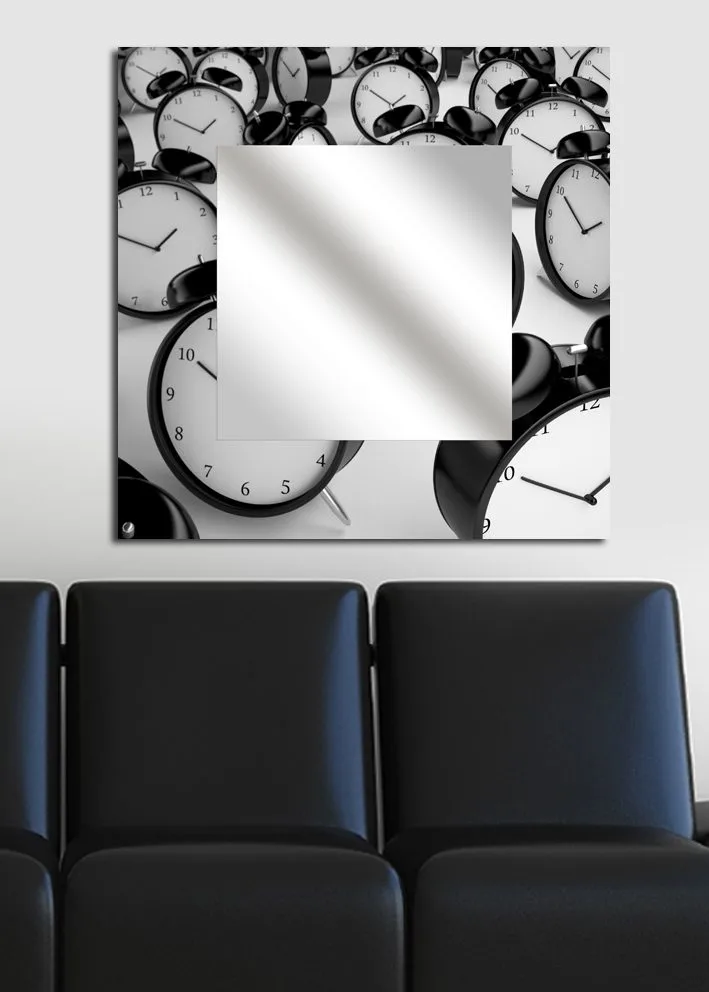 Dekorspegel 50x50 cm - Flerfärgad - Inredning & dekor - Speglar - Väggspegel