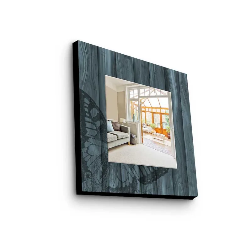 Dekorspegel 50x50 cm - Flerfärgad - Inredning & dekor - Speglar - Väggspegel