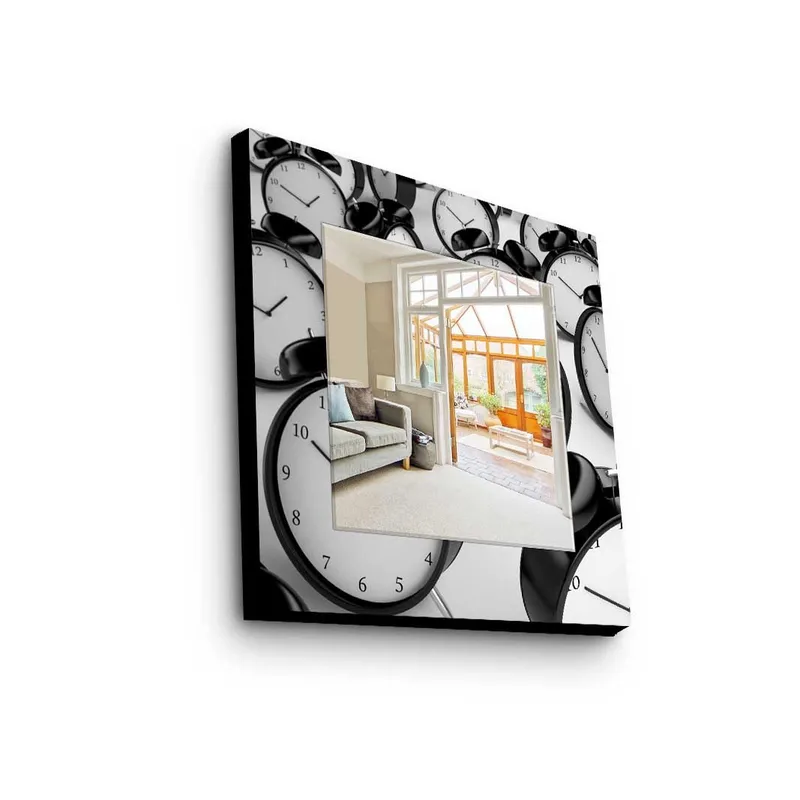 Dekorspegel 50x50 cm, Flerfärgad