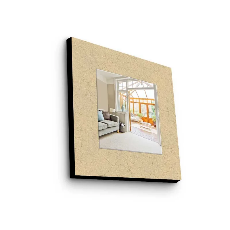 Dekorspegel 50x50 cm, Flerfärgad