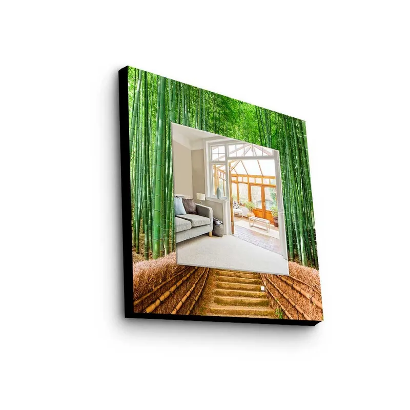 Dekorspegel 50x50 cm, Flerfärgad