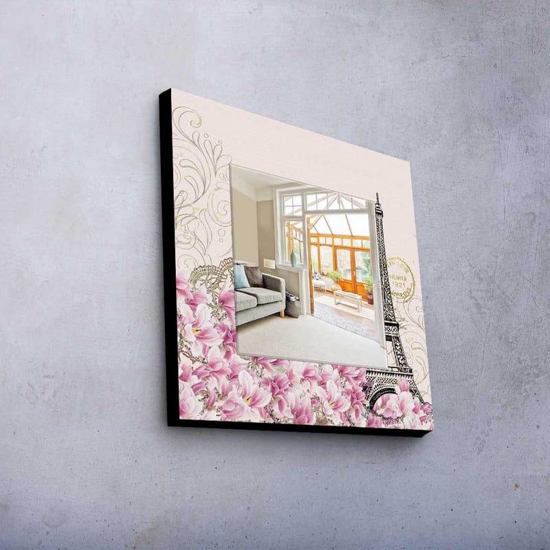 Dekorspegel 50x50 cm - Flerfärgad - Inredning & dekor - Speglar - Väggspegel